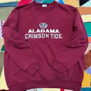 OVB Alabama Crimson Tide Red Crewneck Large